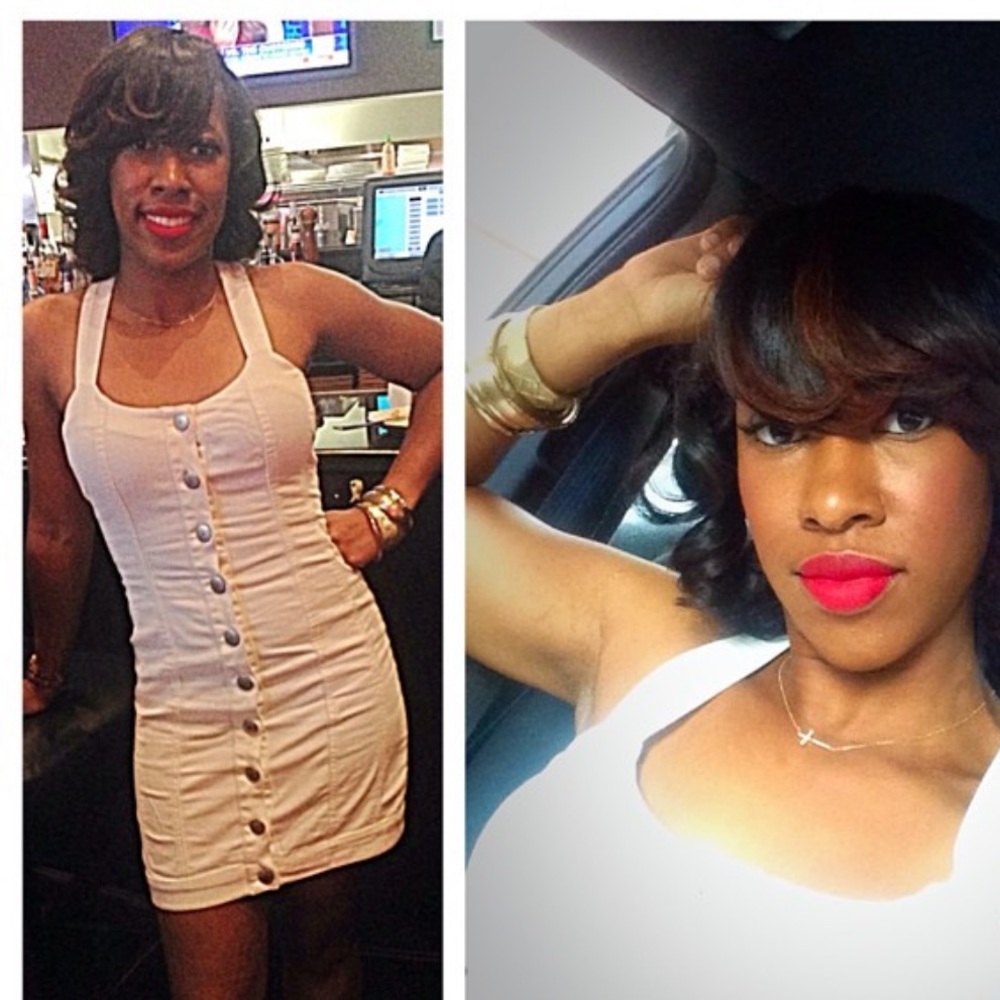 BCBG Denim Dress